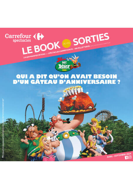 Carrefour Spectacles - Le Book de vos Sorties Du 22/04 au 30/09