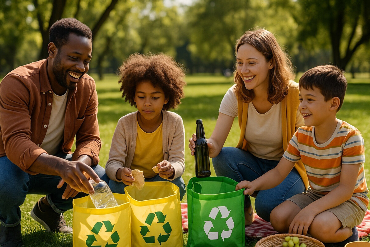 Comment trier correctement ses déchets après un pique-nique (sans poubelle à l’horizon) ?