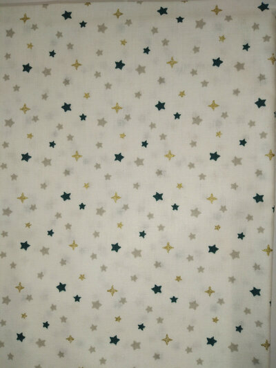 Emballage cadeau Furoshiki étoiles 50 × 50 cm