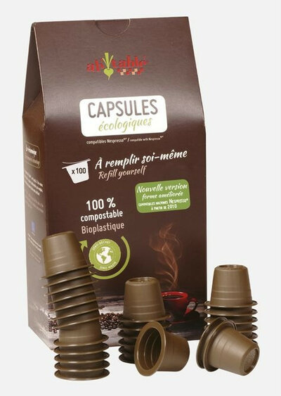 Boîte de 100 capsules écologiques®