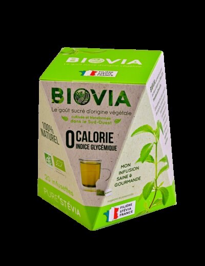 Stevia 20 infusettes 100% naturel