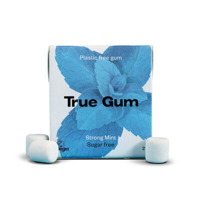 Chewing gum menthe forte - biodégradable