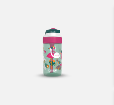 Gourde lagoon pink flamingo 400 ml tritan sans BPA anti fuite