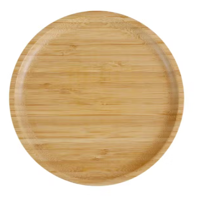 Assiettes en bambou réutilisables - 20cm