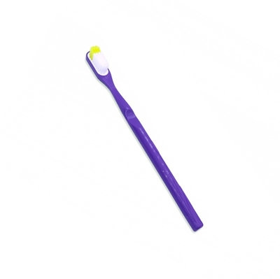 Brosse à dents à tête rechargeable - violet souple