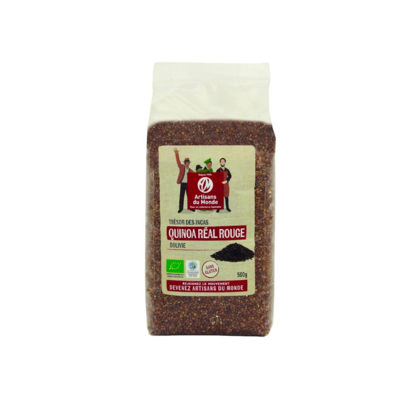 Quinoa réal rouge biologique et équitable 500 g