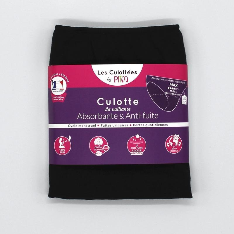 Culotte menstruelle Bio Bertyne Flux moyen